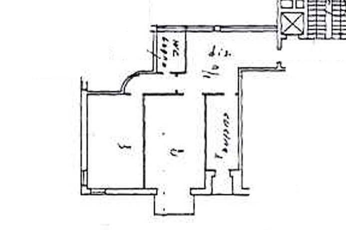 Planimetria - Trilocale via mazzini, Bergamo - planimetria 1