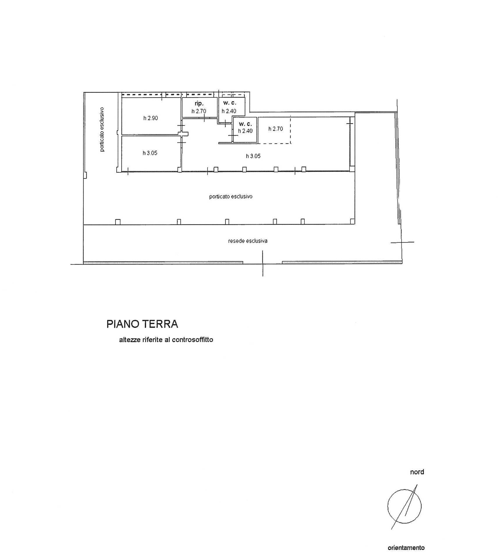 Foto 19 - Commercial Premises Via Antonio Rosmini, Viareggio - floor plans 1