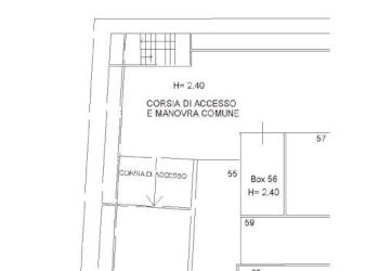 Planimetria - Box via della Piazzetta, 4r, Genova (zona Borgoratti) - foto 7