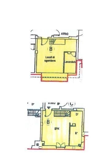 Bilocale via Cianfuran, Bardonecchia - planimetria 1