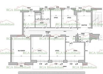 Planimetria - Office viale Vittorio Emanuele II, Bergamo - photo 19