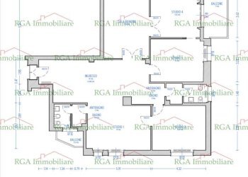 Planimetria - Quadrilocale via Monte Ortigara, Bergamo - foto 23