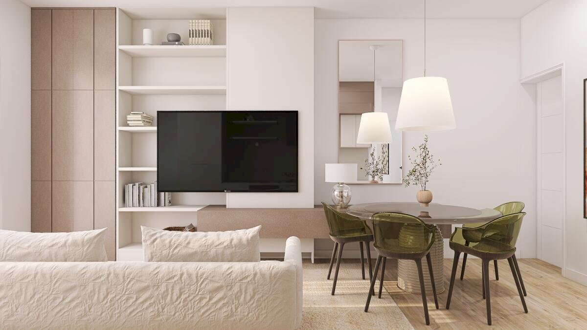 zona giorno - Three-room apartment Via Arturo Toscanini 26, Poggio Renatico - photo 2