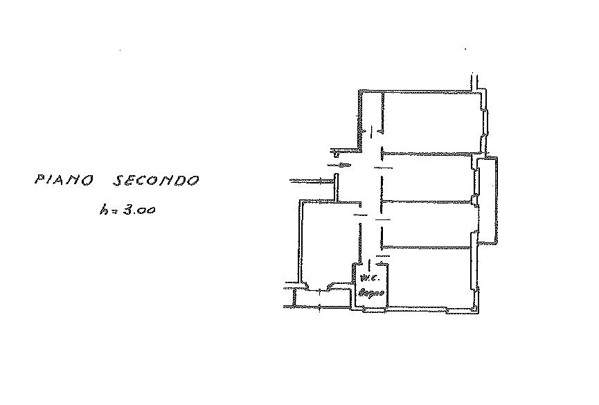 stralcio planimetrico via donaver.png - Apartment Via Federico Donaver 7, Genova (neighborhood San Fruttuoso) - floor plans 1