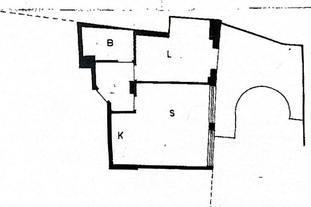 Bilocale Via Arduino, Ivrea - planimetria 1