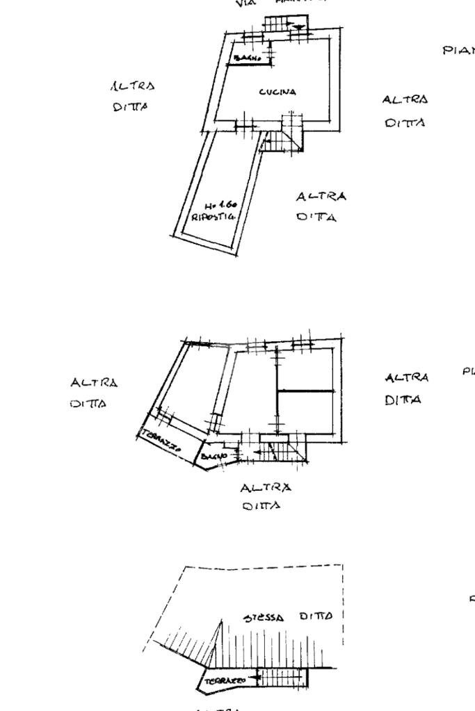 Rustic Via Martiri della Libertà, Pietrabruna - floor plans 1