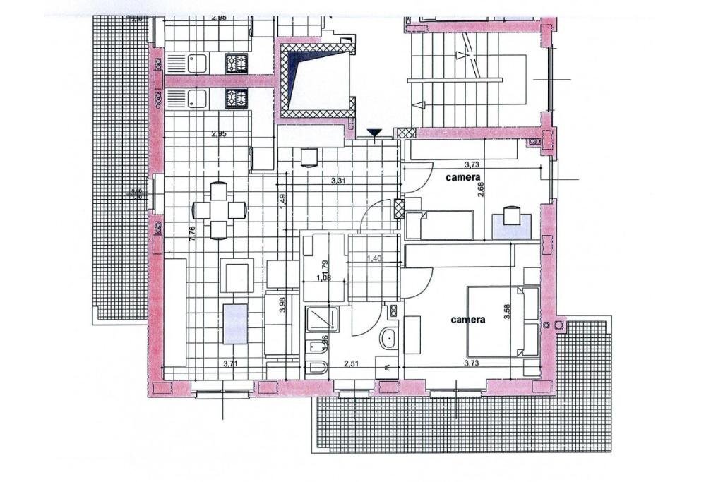 Quadrilocale Via Avigliana, Rivoli - planimetria 1