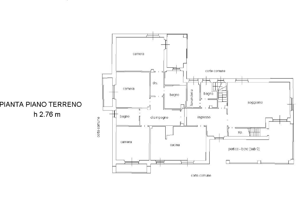 Villa Trifamiliare Via genolino, Giaveno - planimetria 1