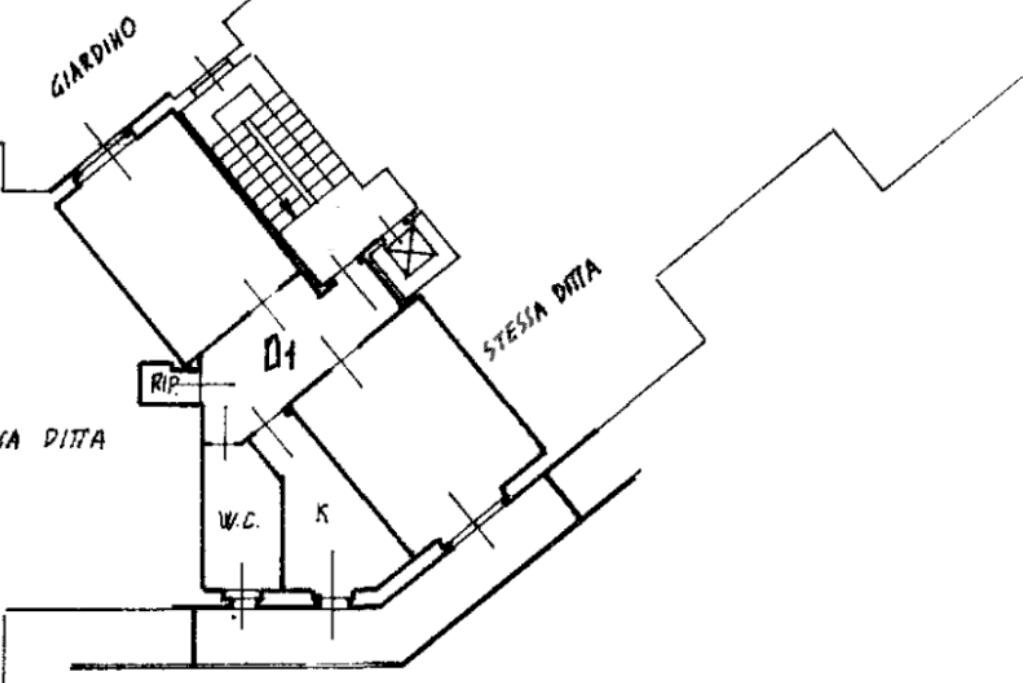 Three-room apartment Via degli olmi, Chieri - floor plans 1