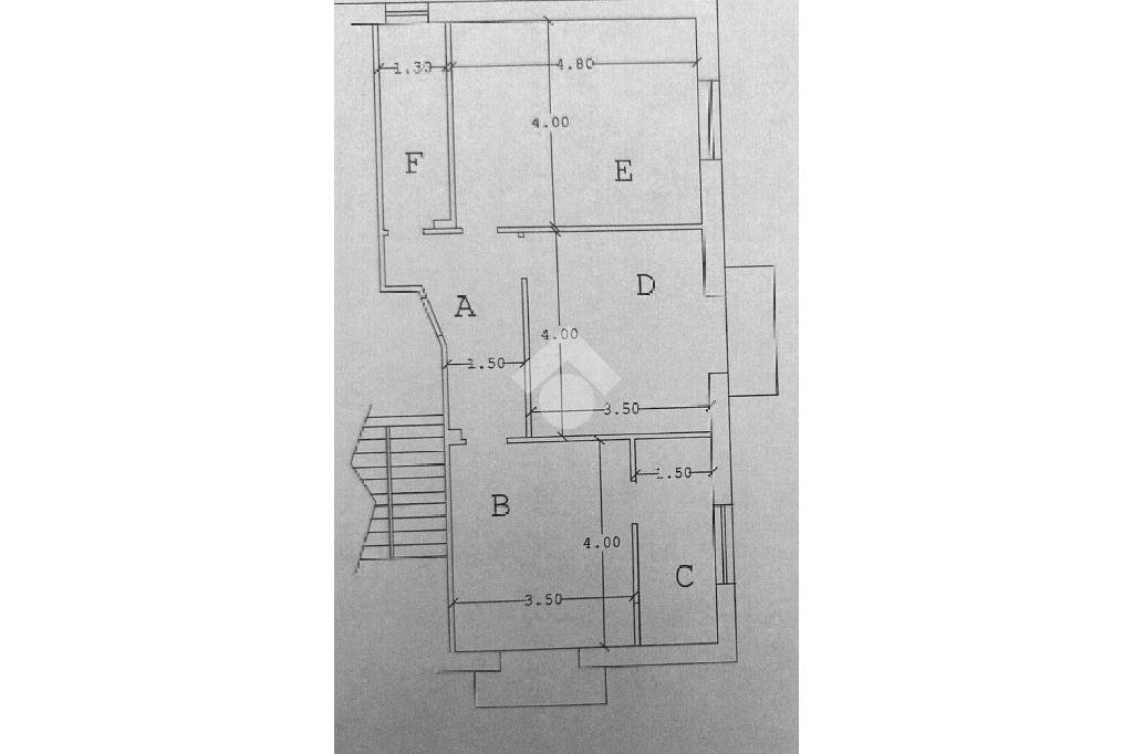 Trilocale Via del Santuario, Leini - planimetria 1