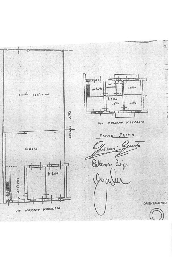 Casa indipendente Viale Massimo D'Azeglio, San Giusto Canavese - planimetria 1