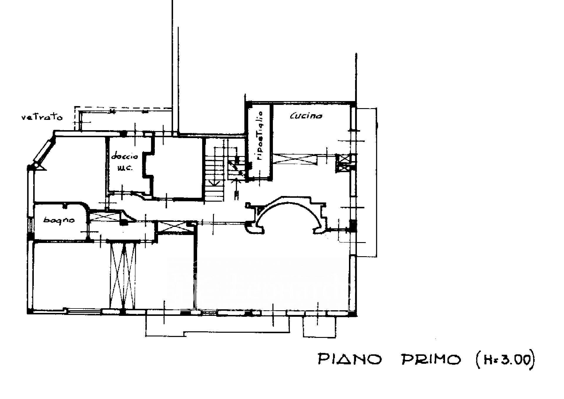 Foto 33 - Appartamento via leonardo da vinci, Viareggio - planimetria 1