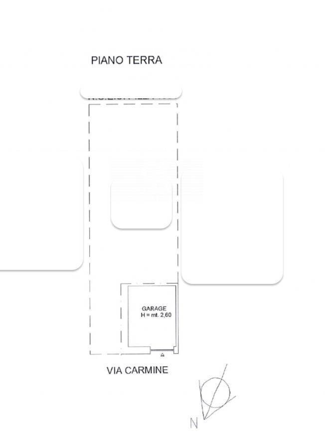 Foto 23 - Bilocale Via Carmine
 
111, Brindisi - planimetria 1