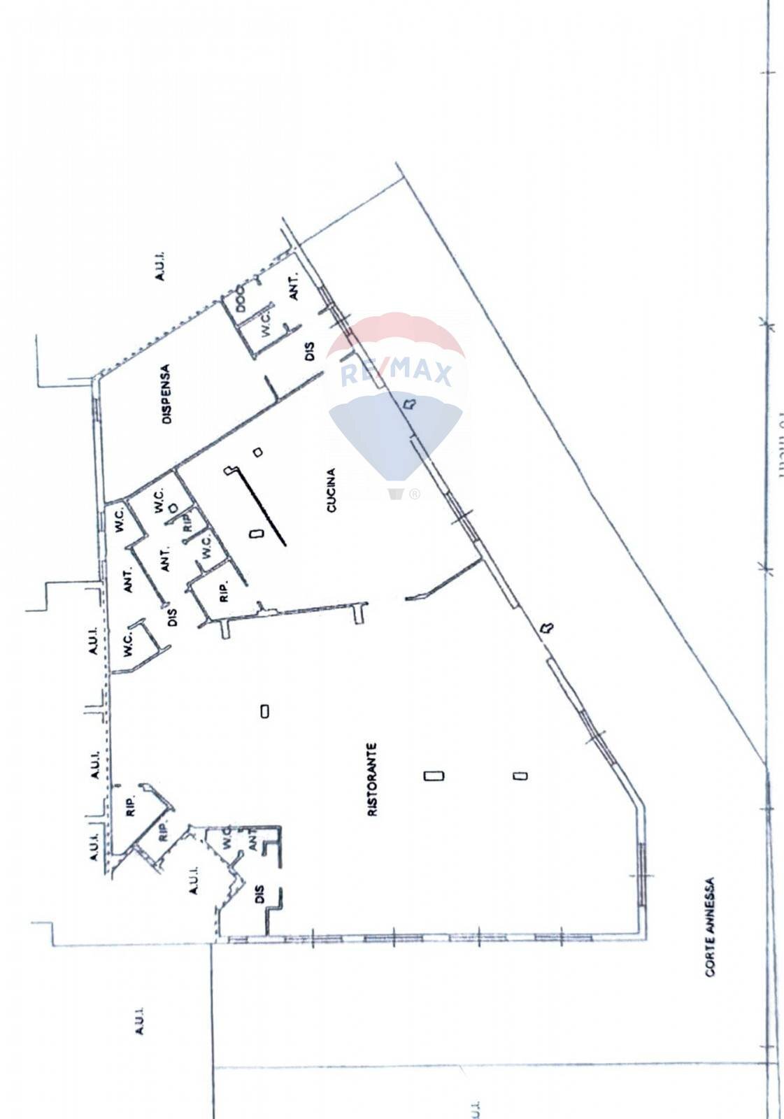 Pianta 2D - Commercial Premises Via Marina
 
5, Ravenna - floor plans 1