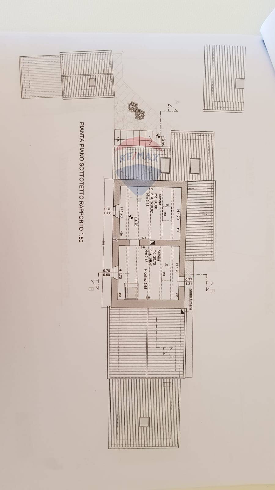 Pianta 2D - Rustico PODERE MORETA PARROCCHIA SANTA MARIA IN GIRONE
 
24, Portico e San Benedetto - planimetria 1