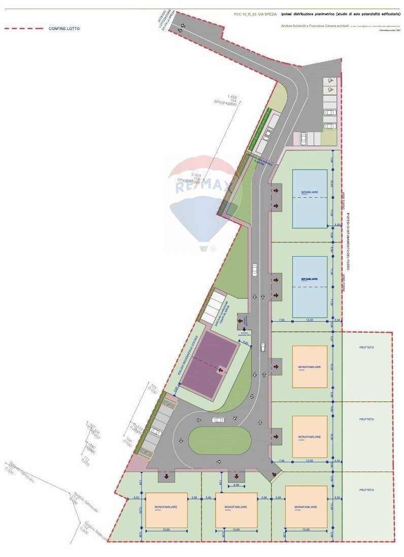 Pianta 2D - Building land Via La Spezia
 
210, Parma - floor plans 1