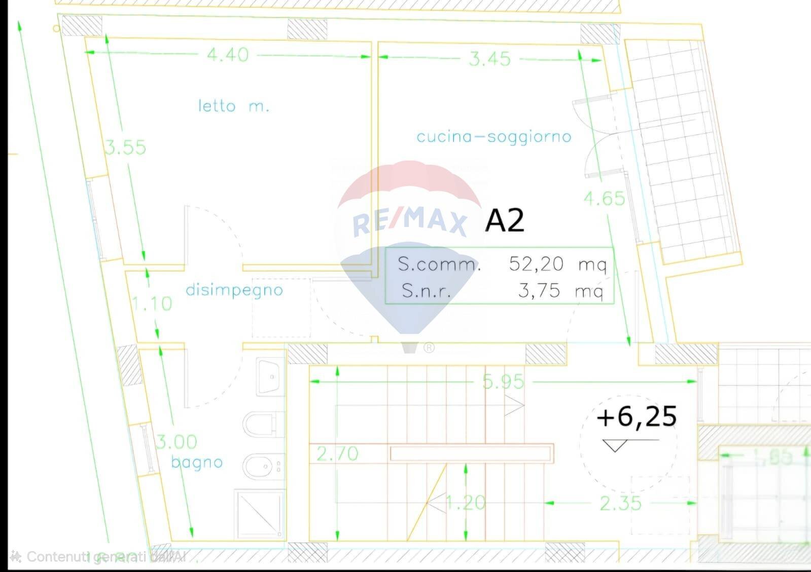 Pianta 2D - Bilocale via Scarlatti
 
17, Bagheria - planimetria 1
