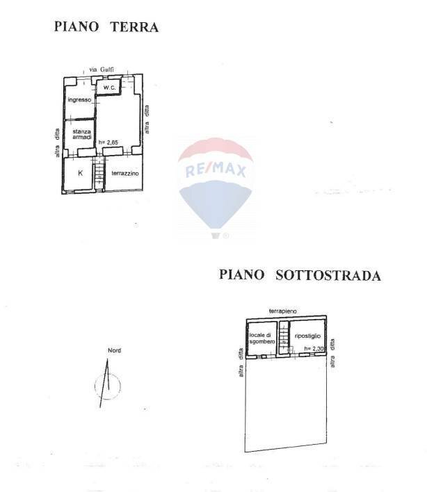 Pianta 2D - Casa indipendente Via Gulfi
 
131, Chiaramonte Gulfi - planimetria 1