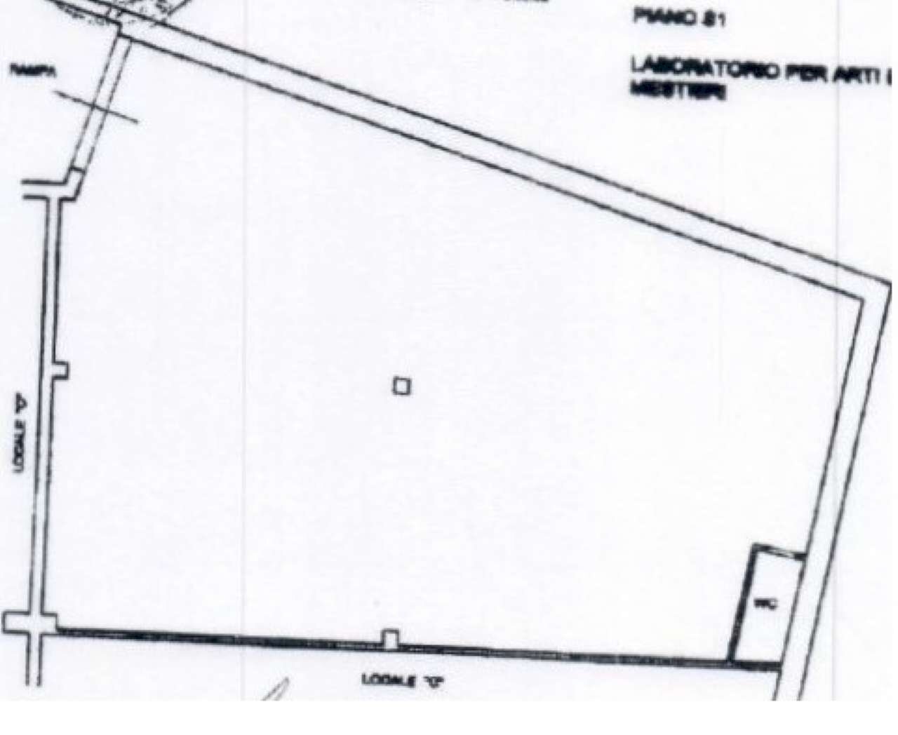 Planimetria - Laboratorio via Camillo Serafini, Roma (zona La Pisana) - planimetria 1