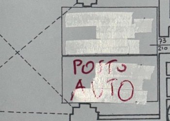 planimetria posto auto - Posto Auto via De Leprosetti, Bologna (zona Centro Storico) - foto 11