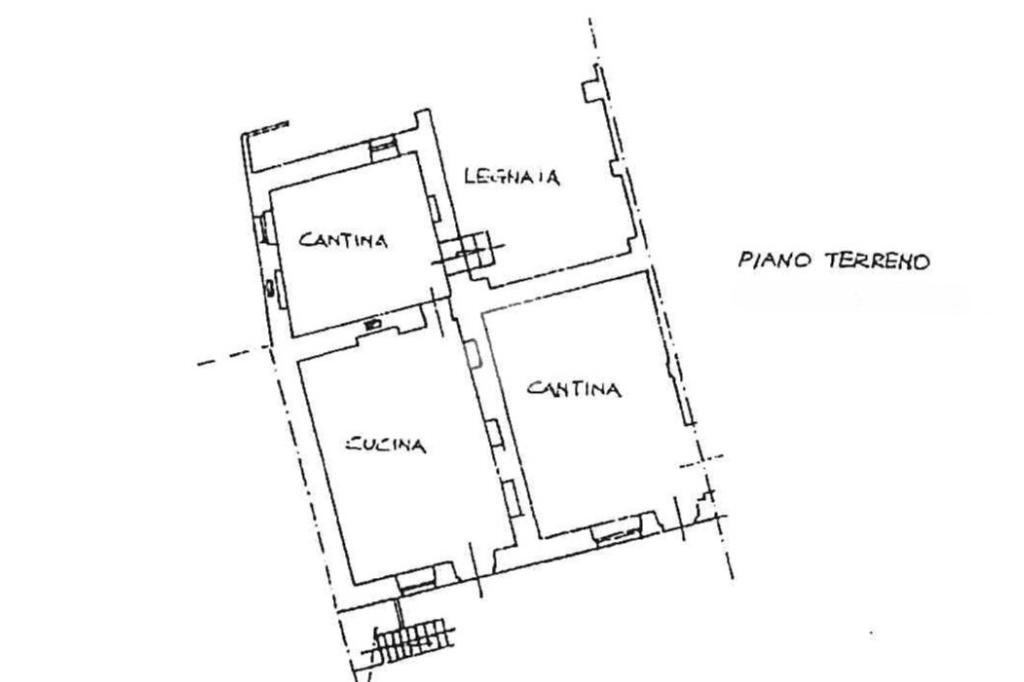Rustico Cascina Gouj, Bollengo - planimetria 1