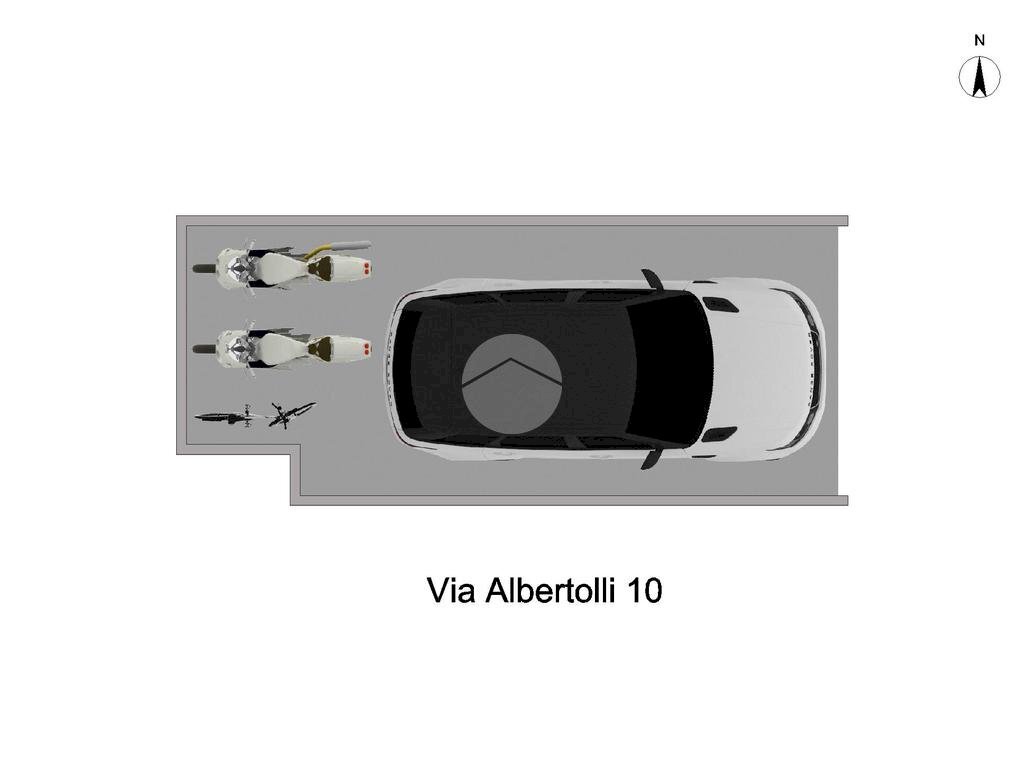 Box Via Albertolli, Milano (neighborhood Villapizzone) - floor plans 1