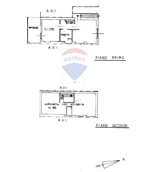 Pianta 2D - Semi-detached house Brugnoni
 
13, Besozzo - floor plans 1