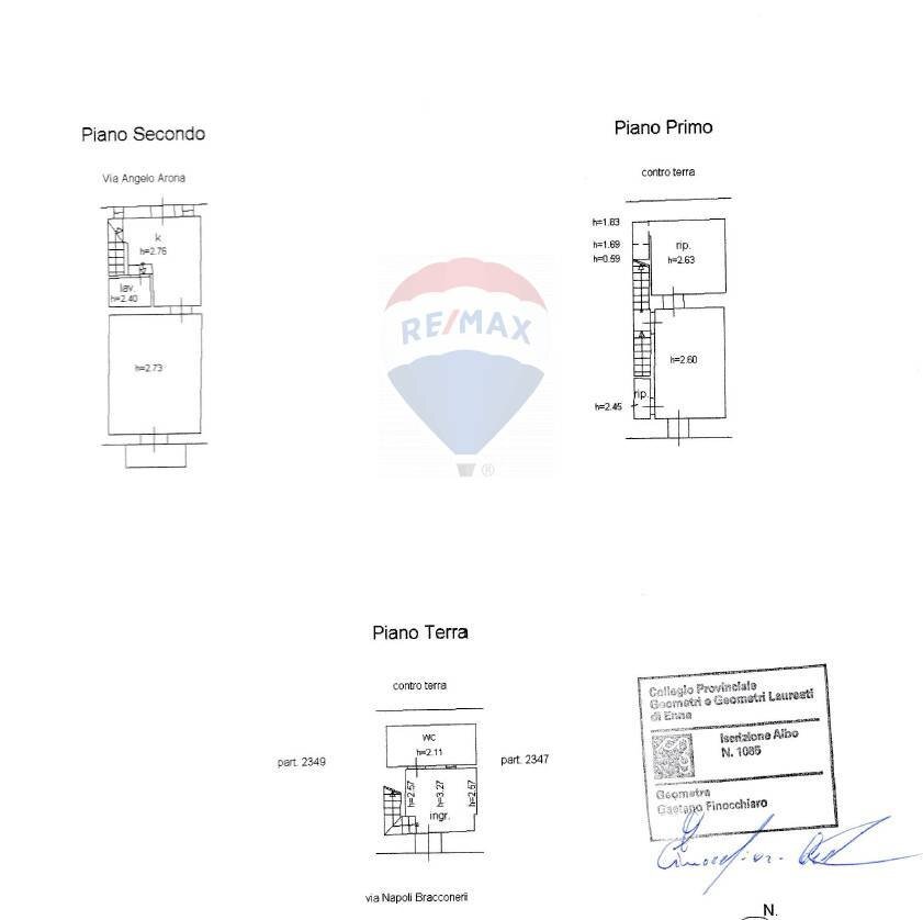 Pianta 2D - Independent house Via Napoli Bracconeri
 
181, Troina - floor plans 1