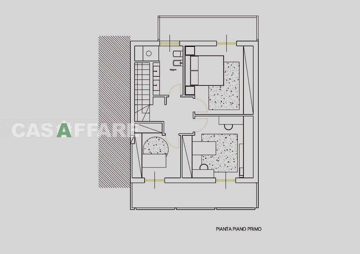 Villa a Schiera via Giussani, Sorisole - planimetria 1