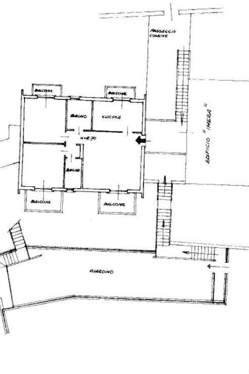 Quadrilocale via Pian dei Rossi, 1, Bergeggi - planimetria 1