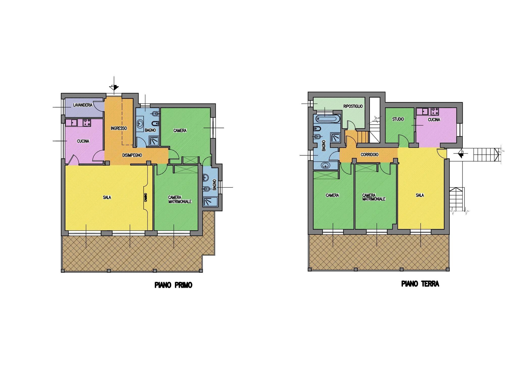 Villa Regione Torbora, Noli - planimetria 1