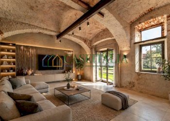 RENDERING SOGGIORNO - Casale via casotto 1, Villarbasse - foto 3