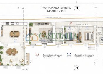 RENDERING PLANIMETRIA - Casale via casotto 1, Villarbasse - foto 5