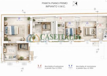 RENDERING PLANIMETRIA - Casale via casotto 1, Villarbasse - foto 6