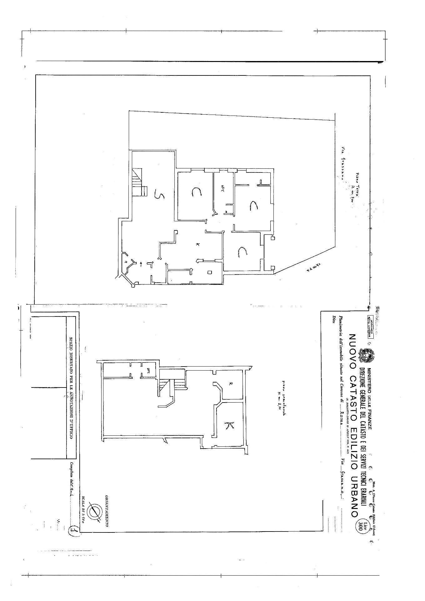 Foto 21 - Appartamento Via Grassano
 
32, Roma - planimetria 1