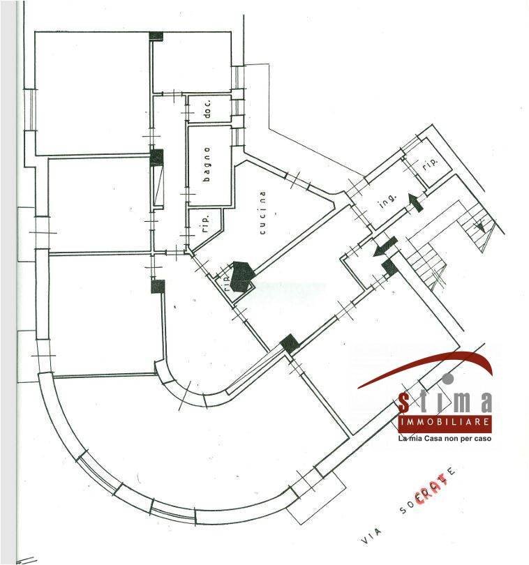 Foto 26 - Apartment via Socrate
 
5, Siracusa - floor plans 1