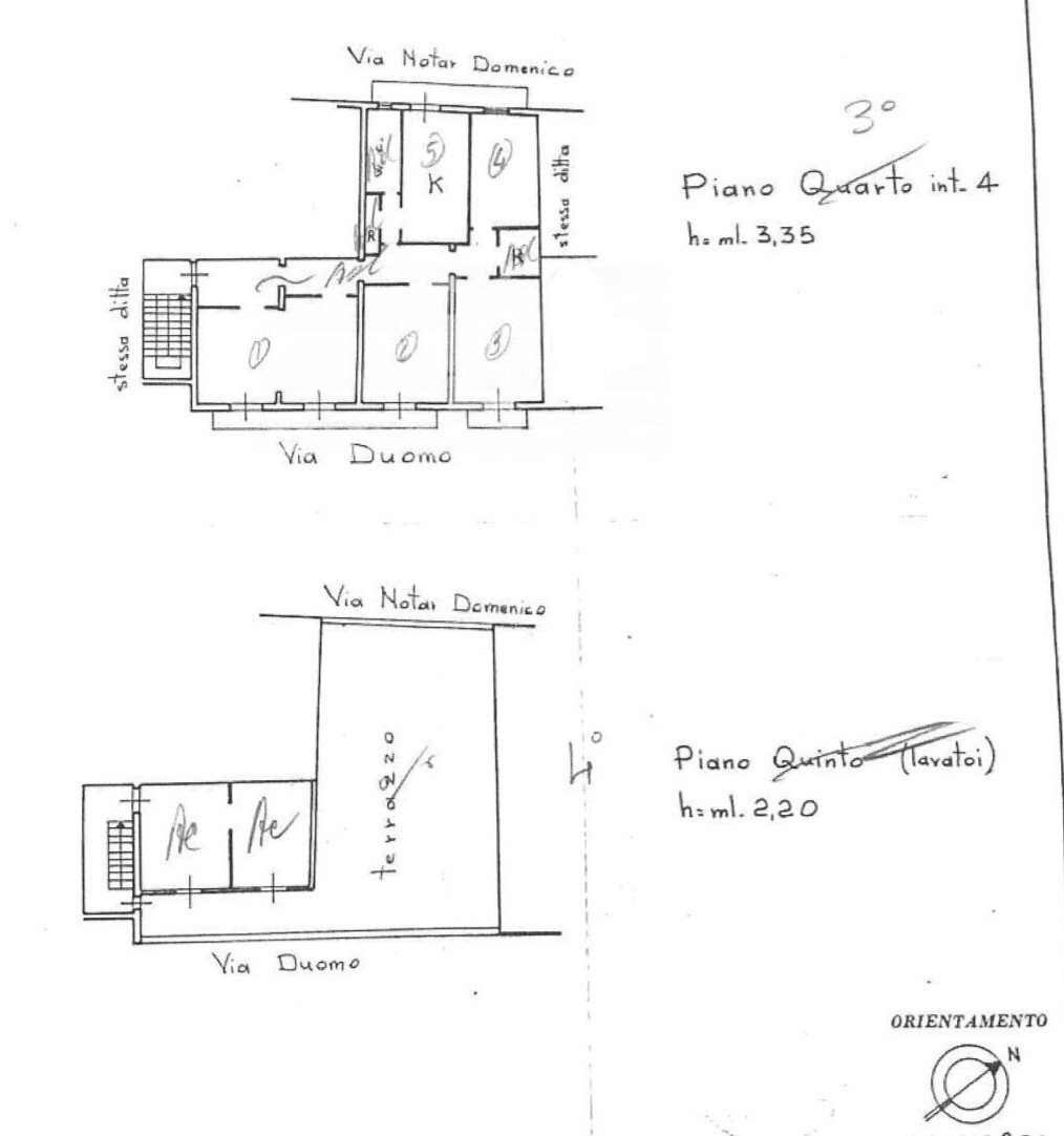 Foto 23 - Attic Via Notar Domenico
 
4, Corato - floor plans 1