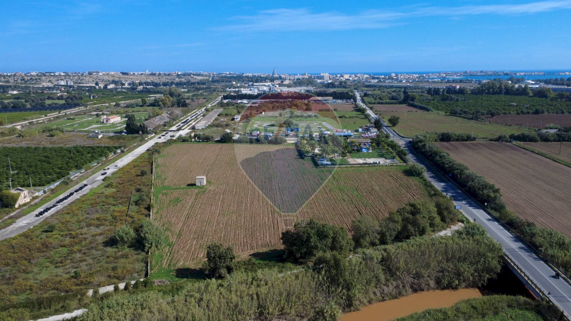 Posizione della mappa - Agricultural land CONTRADA PONTE PIETRA-CIRCUITO, Siracusa - photo 3