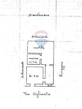 Pianta 2D - Casa indipendente Via Ogliastro
 
29, Catania - planimetria 1