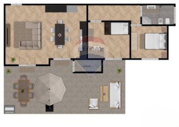 Pianta 2D - Trilocale Via Generale Cantore
 
21, Catania - foto 27