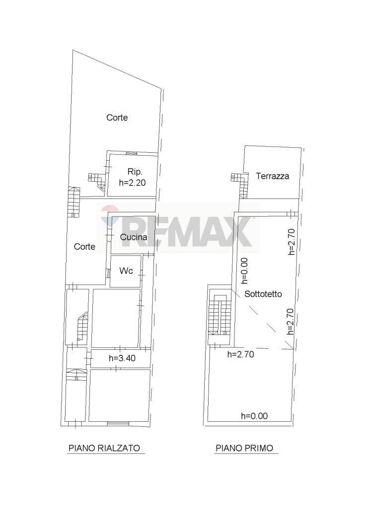 Pianta 2D - Casa indipendente via Portiere
 
27, Valverde - planimetria 1