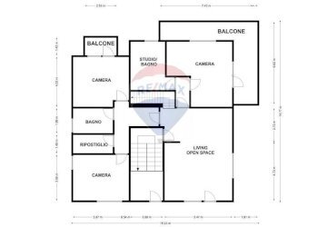 Pianta 2D - Appartamento Darfo Boario Terme - foto 12