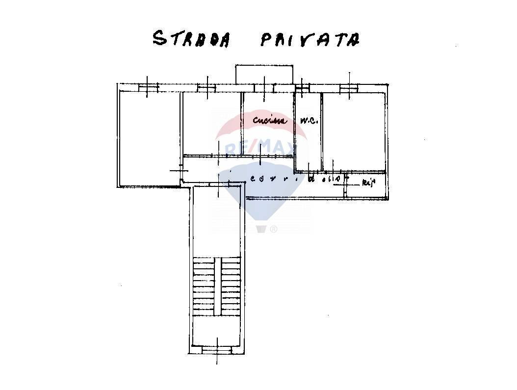 Pianta 2D - Appartamento Via Gorizia
 
12, Vieste - planimetria 1