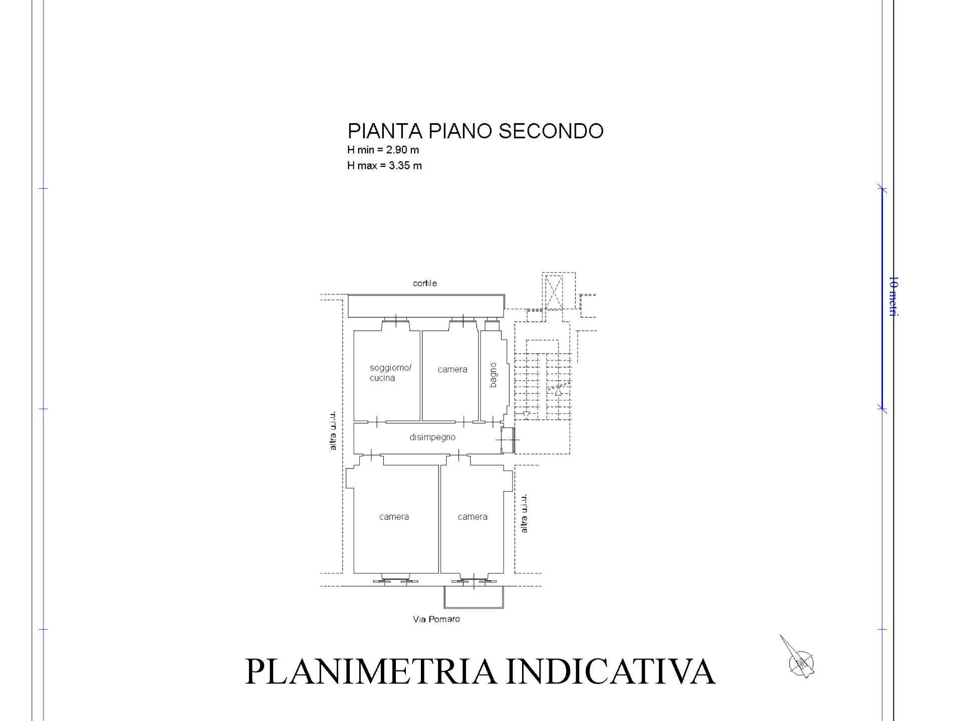 Foto 23 - Four-room apartment Via Pomaro, Torino - floor plans 1