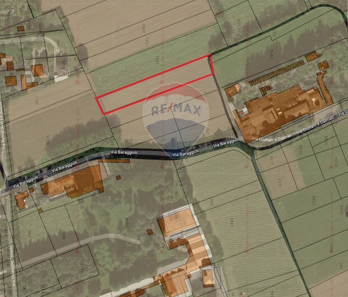 Pianta 2D - Agricultural land Via Baraggioli, Busto Arsizio - photo 1