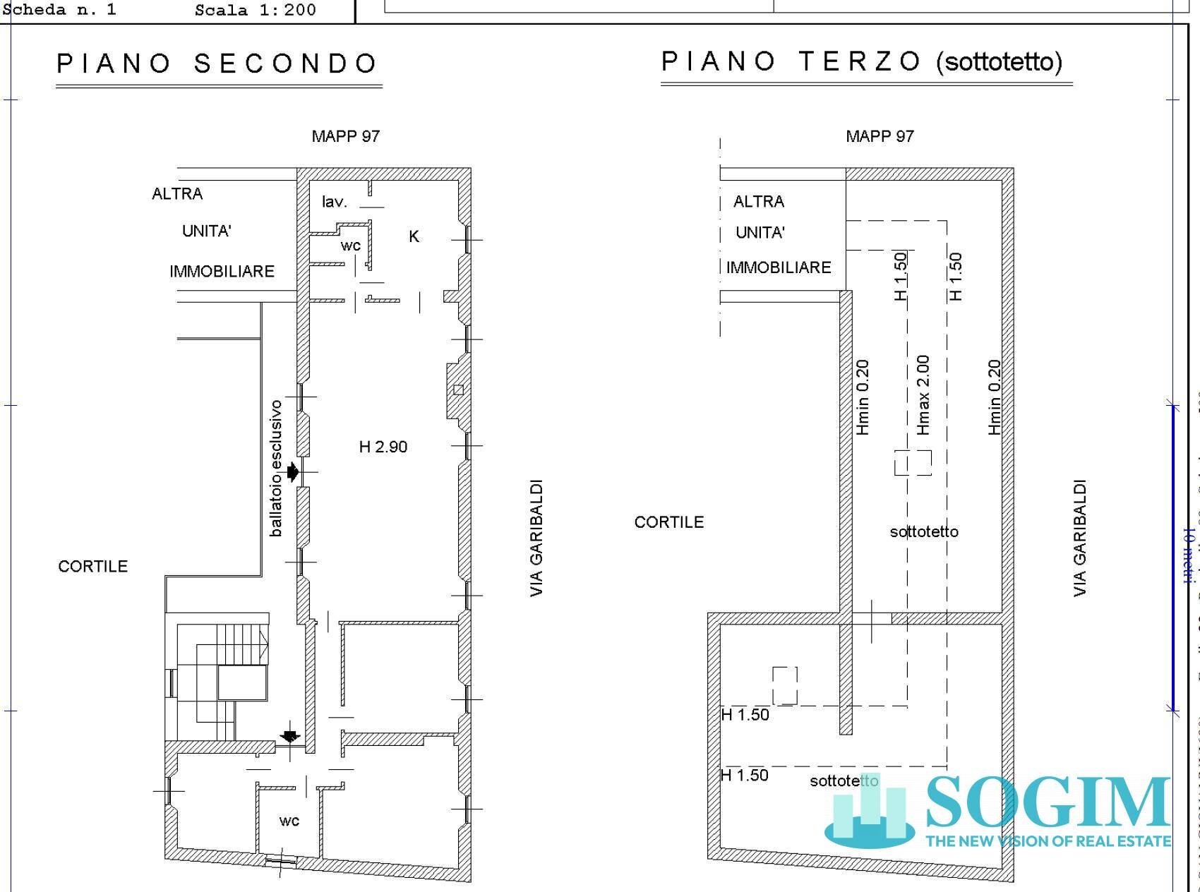 Foto 35 - Quadrilocale Via Garibaldi
 
15, Sesto San Giovanni - planimetria 1