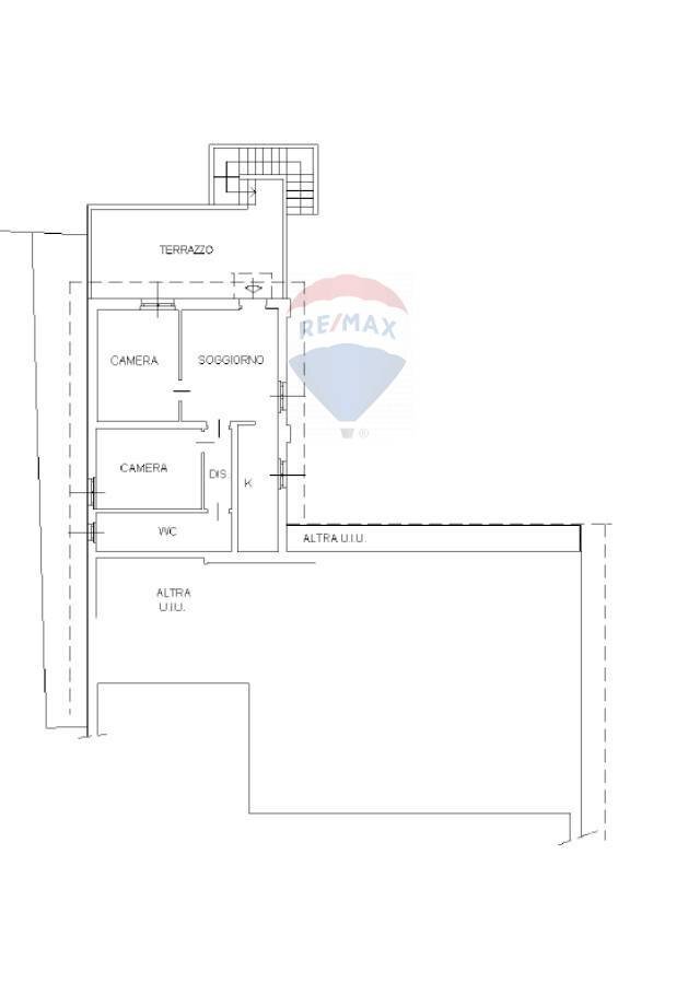 Pianta 2D - Trilocale VIA PIER FRANCESCO MOIA
 
87, Brugherio - planimetria 1
