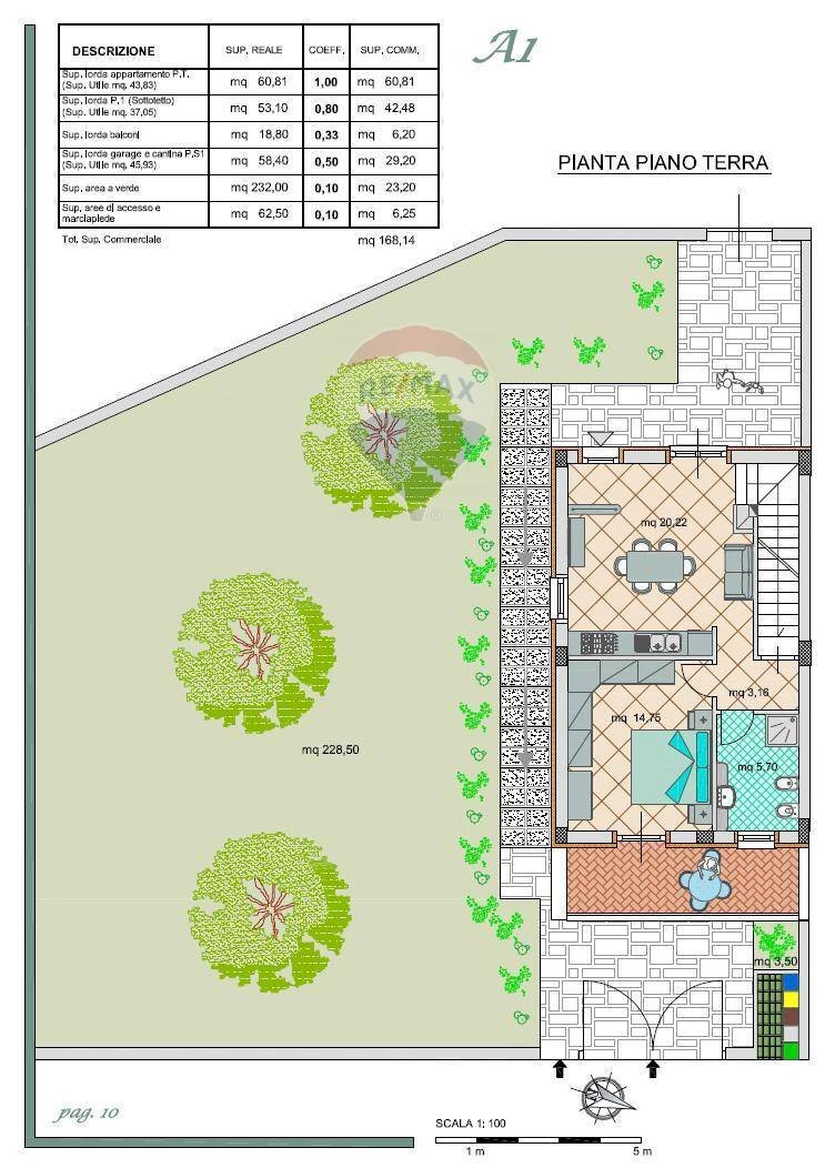 Pianta 2D - Villa a Schiera Via Luigi Renzetti
 
snc, Chieti - planimetria 1