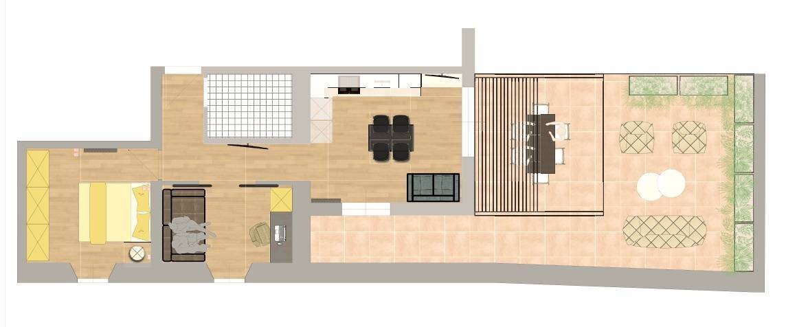 Foto 2 - Three-room apartment via giovanni pascoli
 
2, San Benedetto del Tronto - floor plans 1