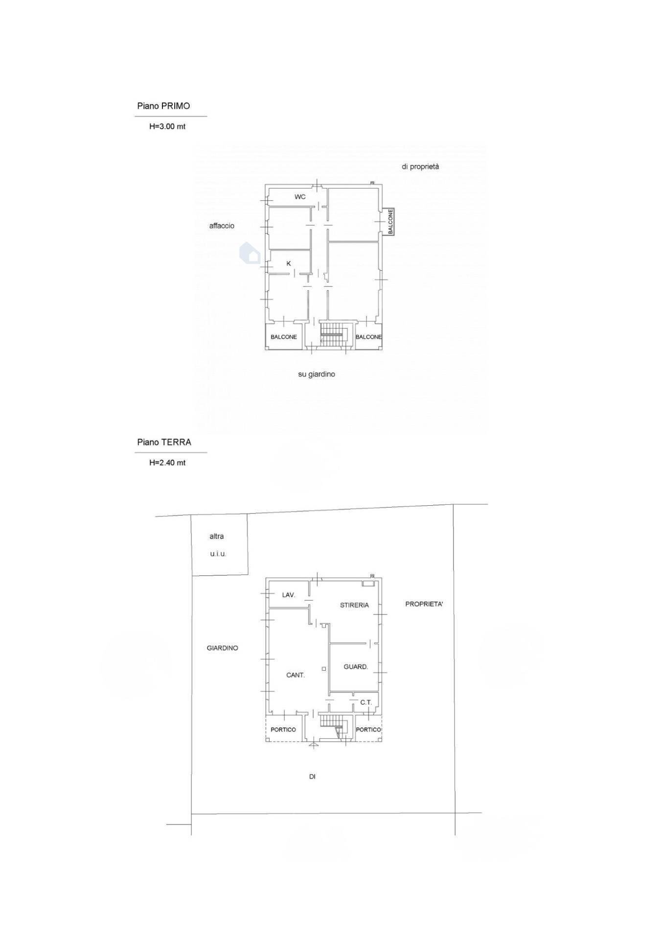 Foto 54 - Villa Via Biffi
 
12, Sulbiate - planimetria 1